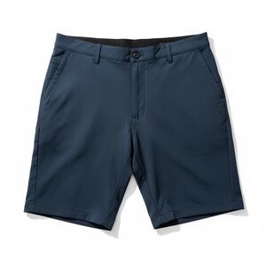 Kenneth Cole New York Dark Blue Flat Front Shorts